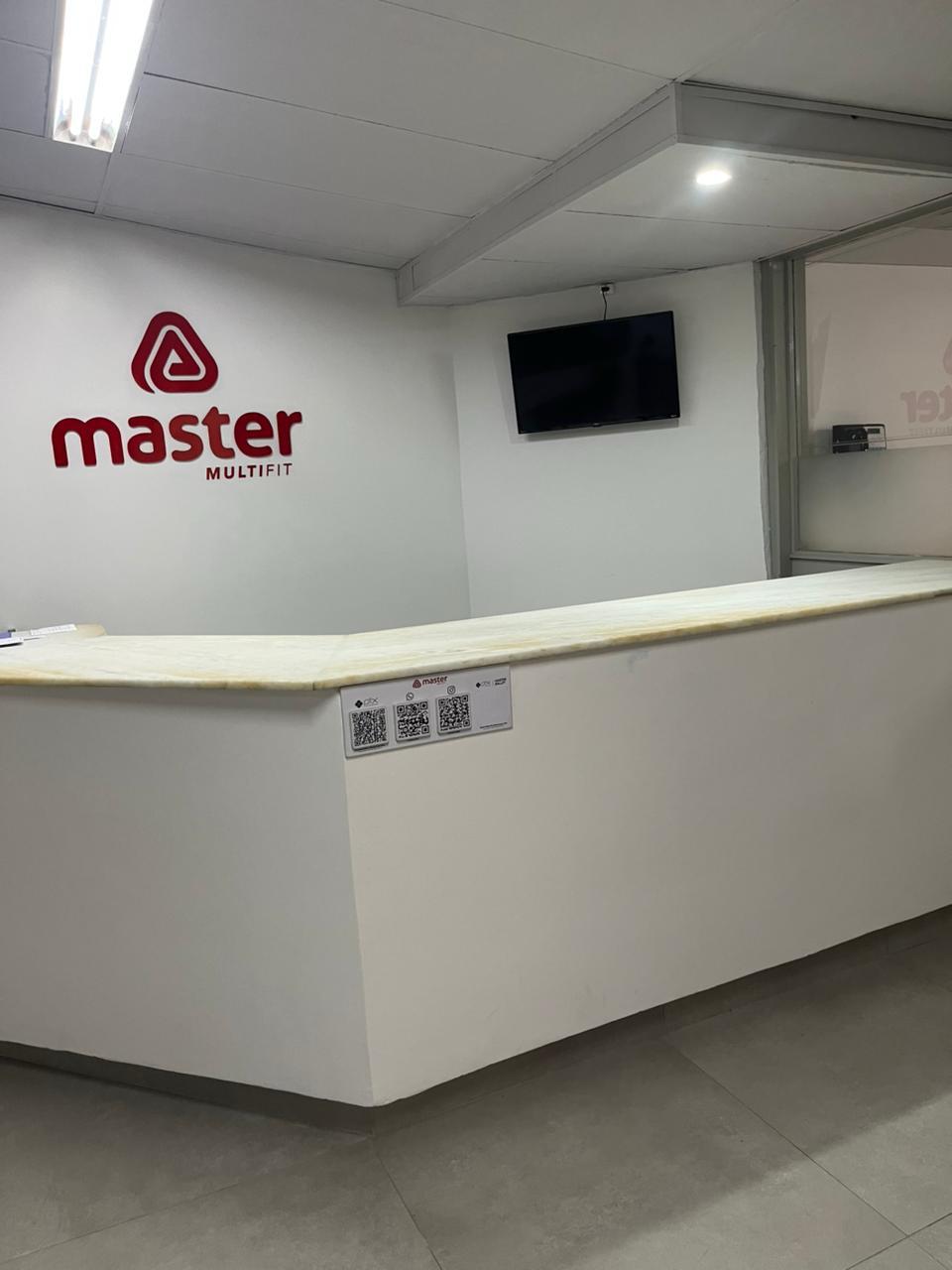Recepção da Academia Master